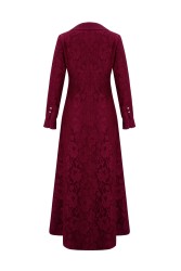 ALICIA DRESS BORDO - Thumbnail