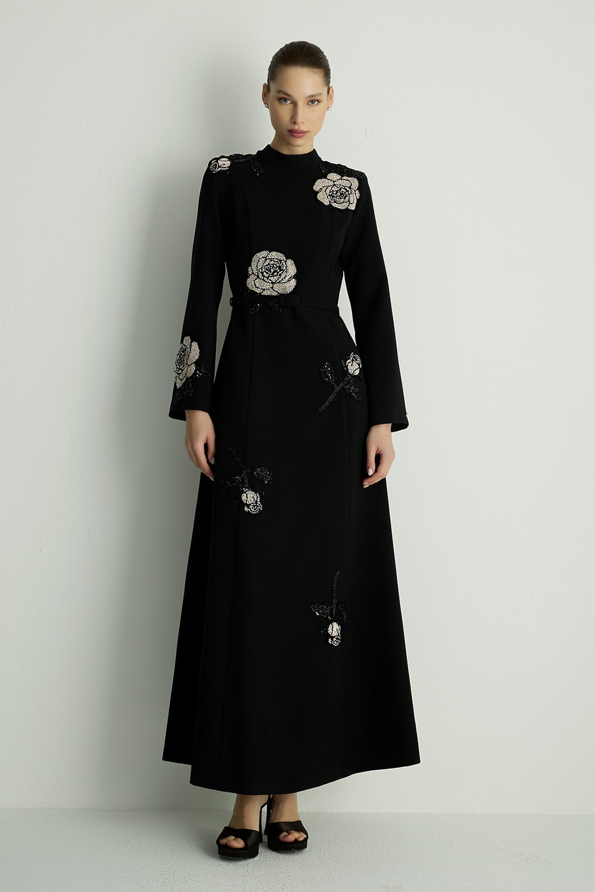 30033 OLEYA DRESS Black