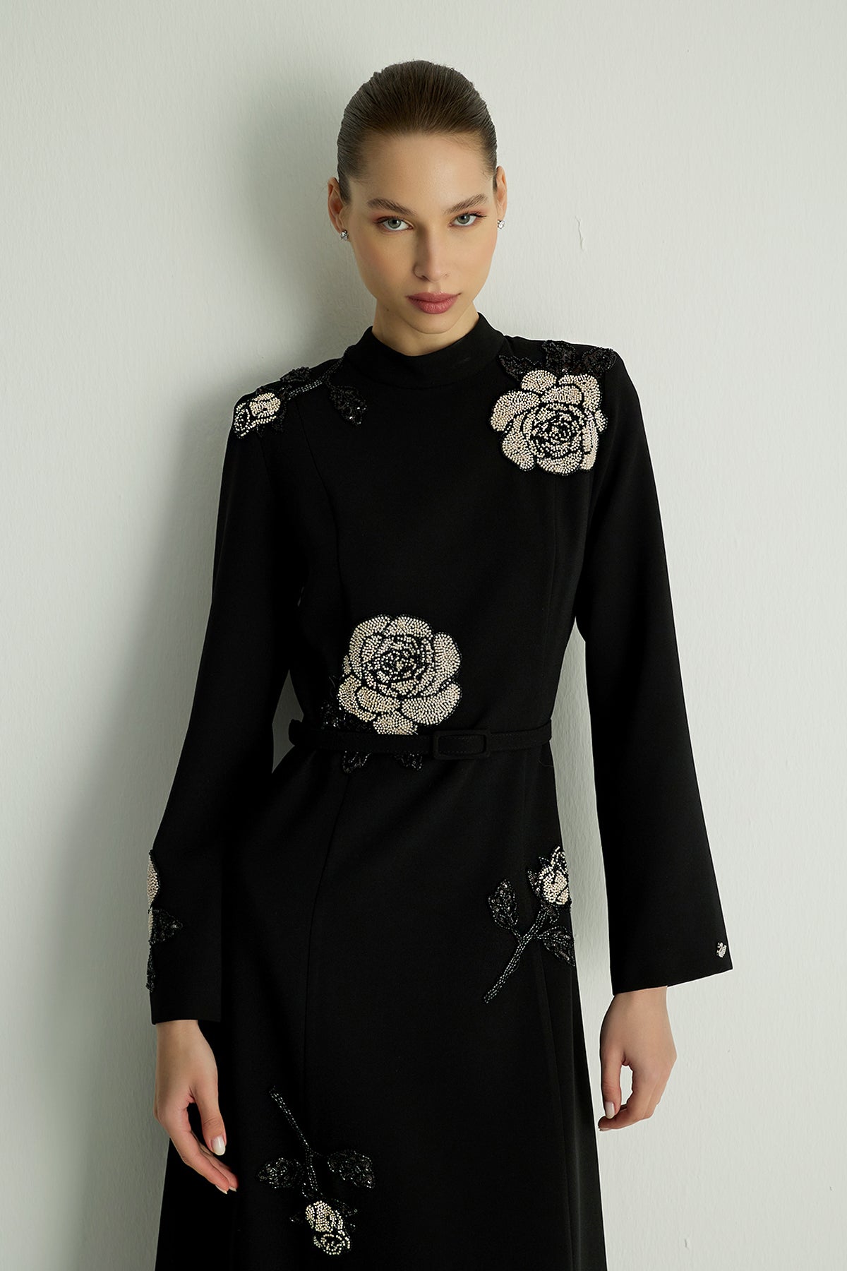 30033 OLEYA DRESS Black