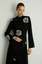 30033 OLEYA DRESS Black