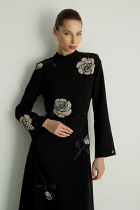 30033 OLEYA DRESS Black