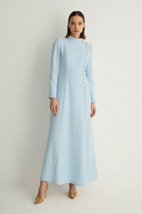 30002 ELARIS فستان أزرق