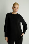 20010 PURE BLOUSE Black