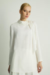 20011 LUXA BLOUSE Ecru