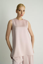 Ribbon  Kolsuz Bluz Pudra