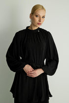 Veluna  Tunik Siyah