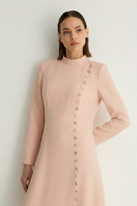 30002 ELARIS DRESS Salmon