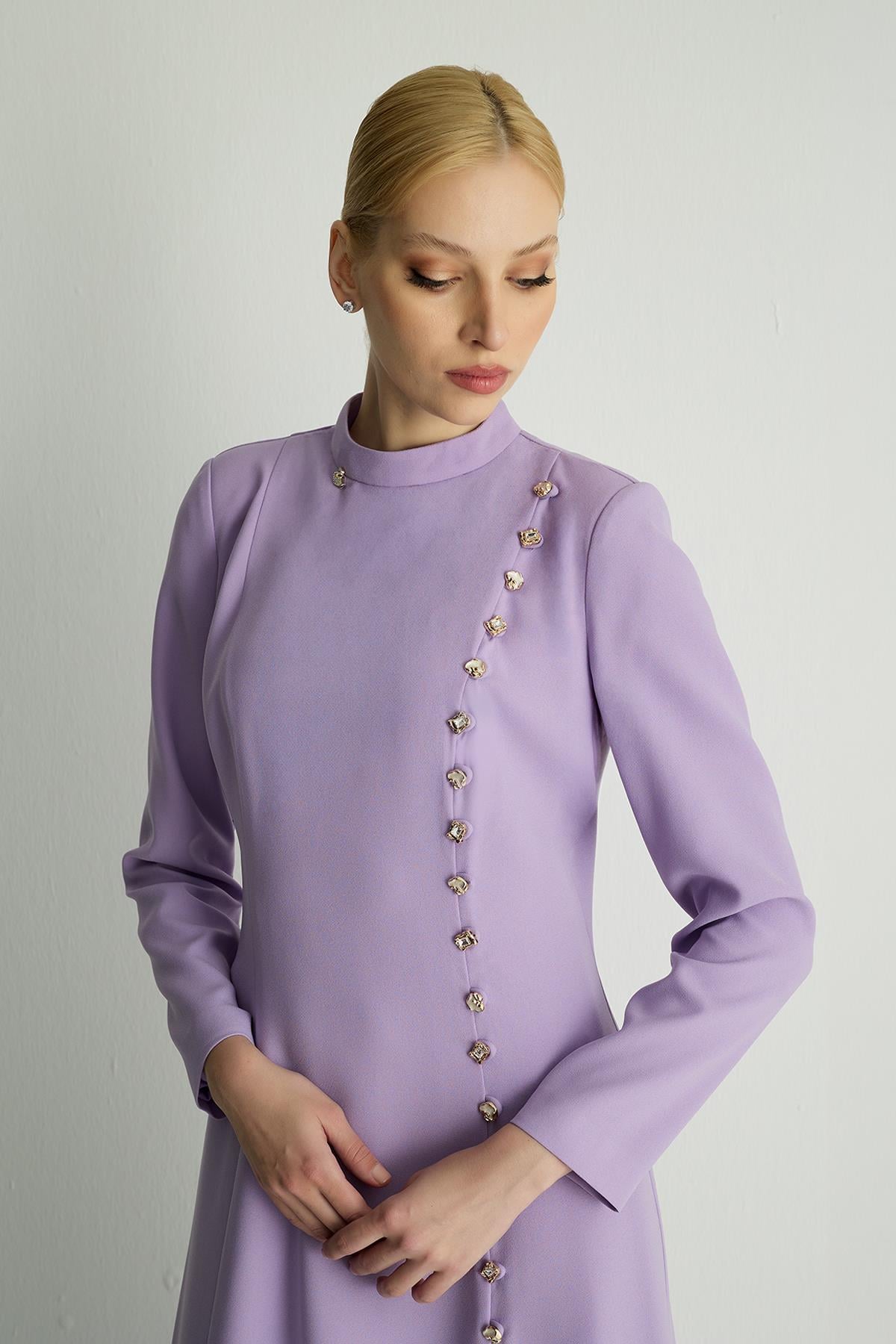 30002 ELARIS ELBISE Lila