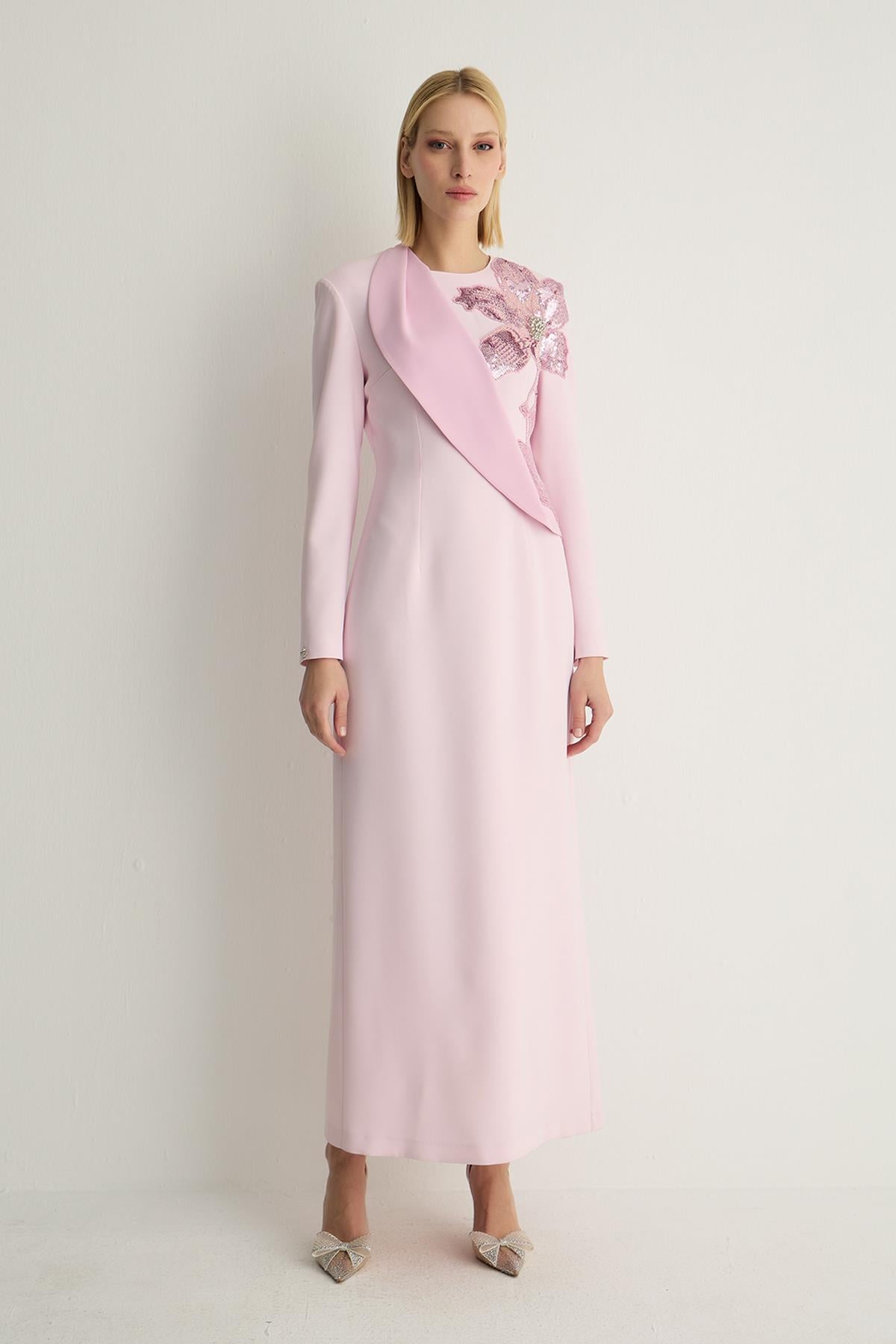 30014 LIVIA ELBISE Pembe