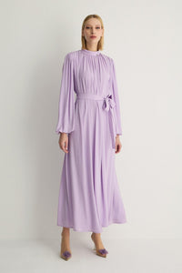 30017 VELUNA ELBISE Lila