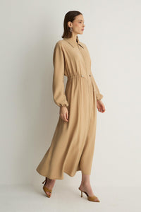30021 SHON ELBISE Camel