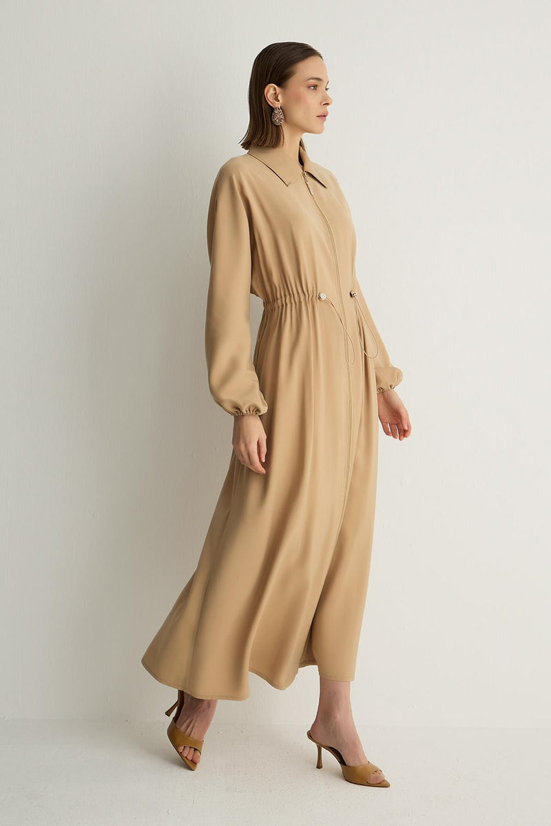 30021 SHON ELBISE Camel