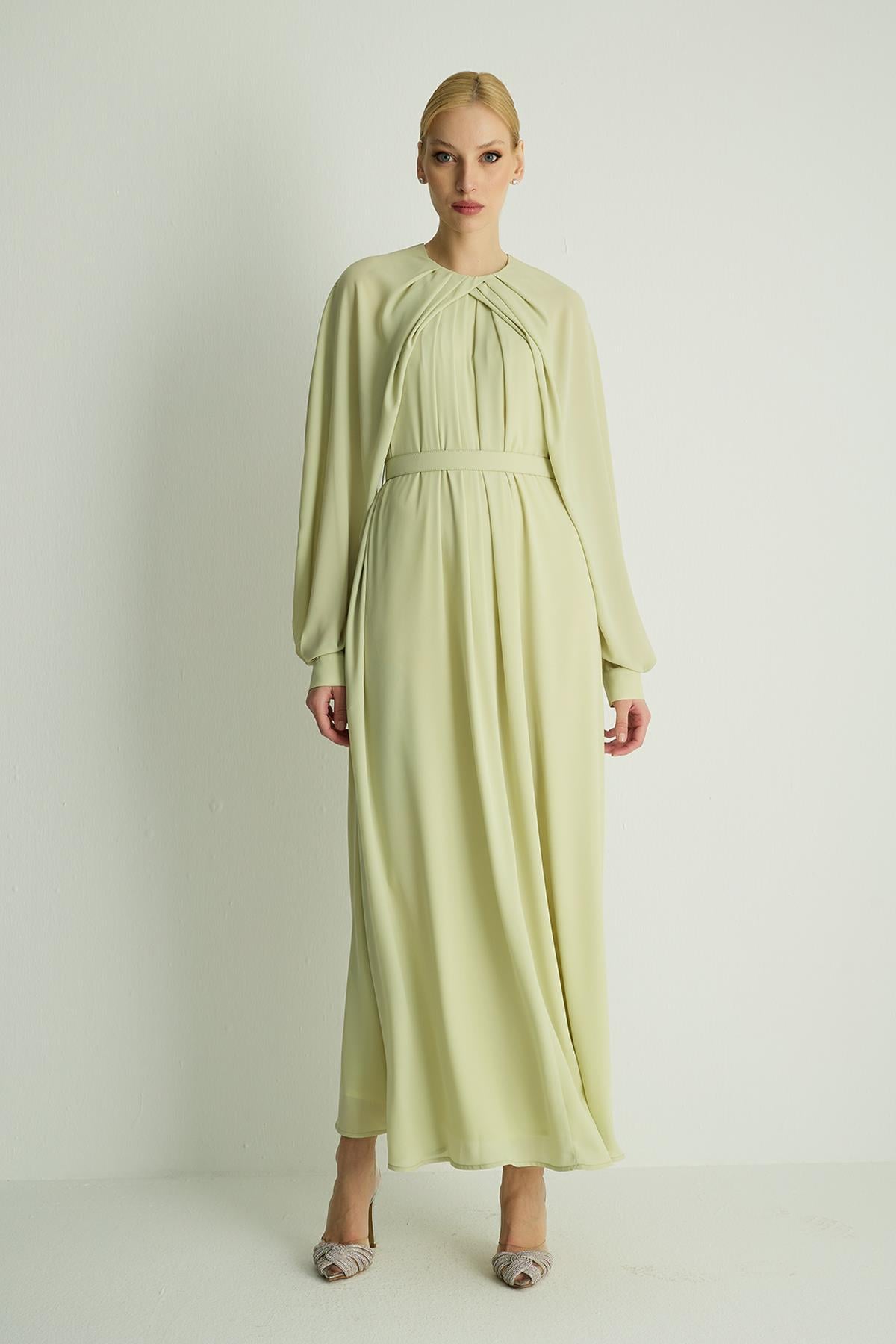 30022 DREAM ELBISE Pastel Yeşil