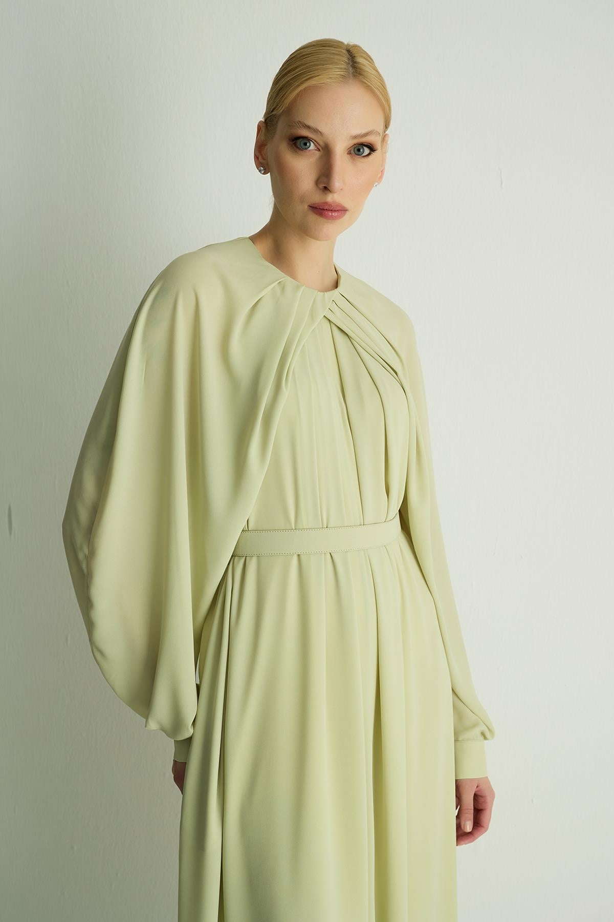 30022 DREAM ELBISE Pastel Yeşil