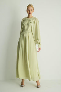 30022 DREAM ELBISE Pastel Yeşil