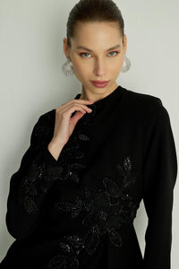 30026 PURE ELBISE Siyah