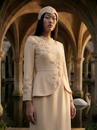 30026 PURE ELBISE Vanilya