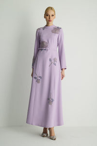 30033 OLEYA ELBISE Lila