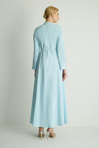30033 OLEYA ELBISE Mavi