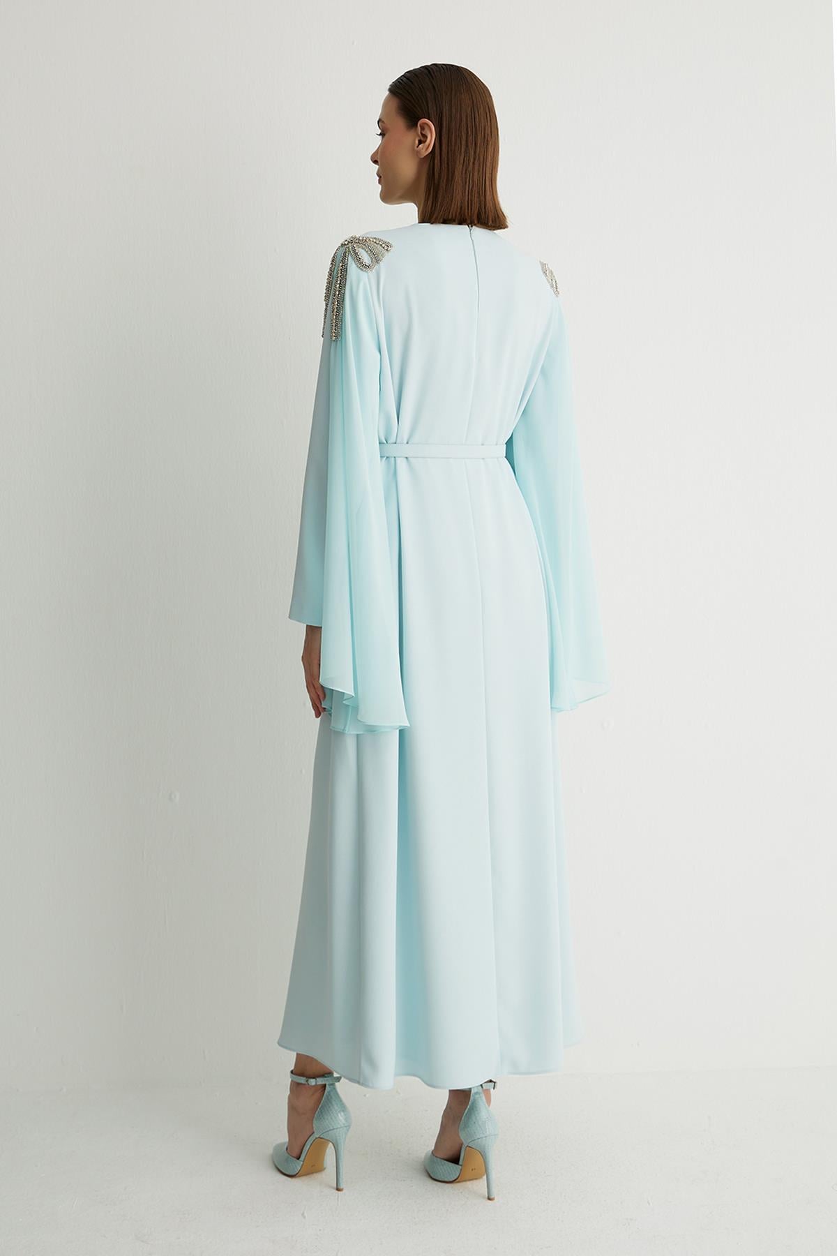 30034 DELUXE ELBISE Aqua