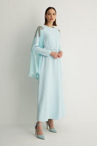 30034 DELUXE ELBISE Aqua