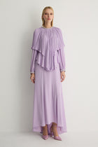 Plume  Elbise Lila