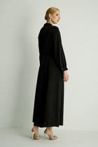 Ribbon  Elbise Siyah