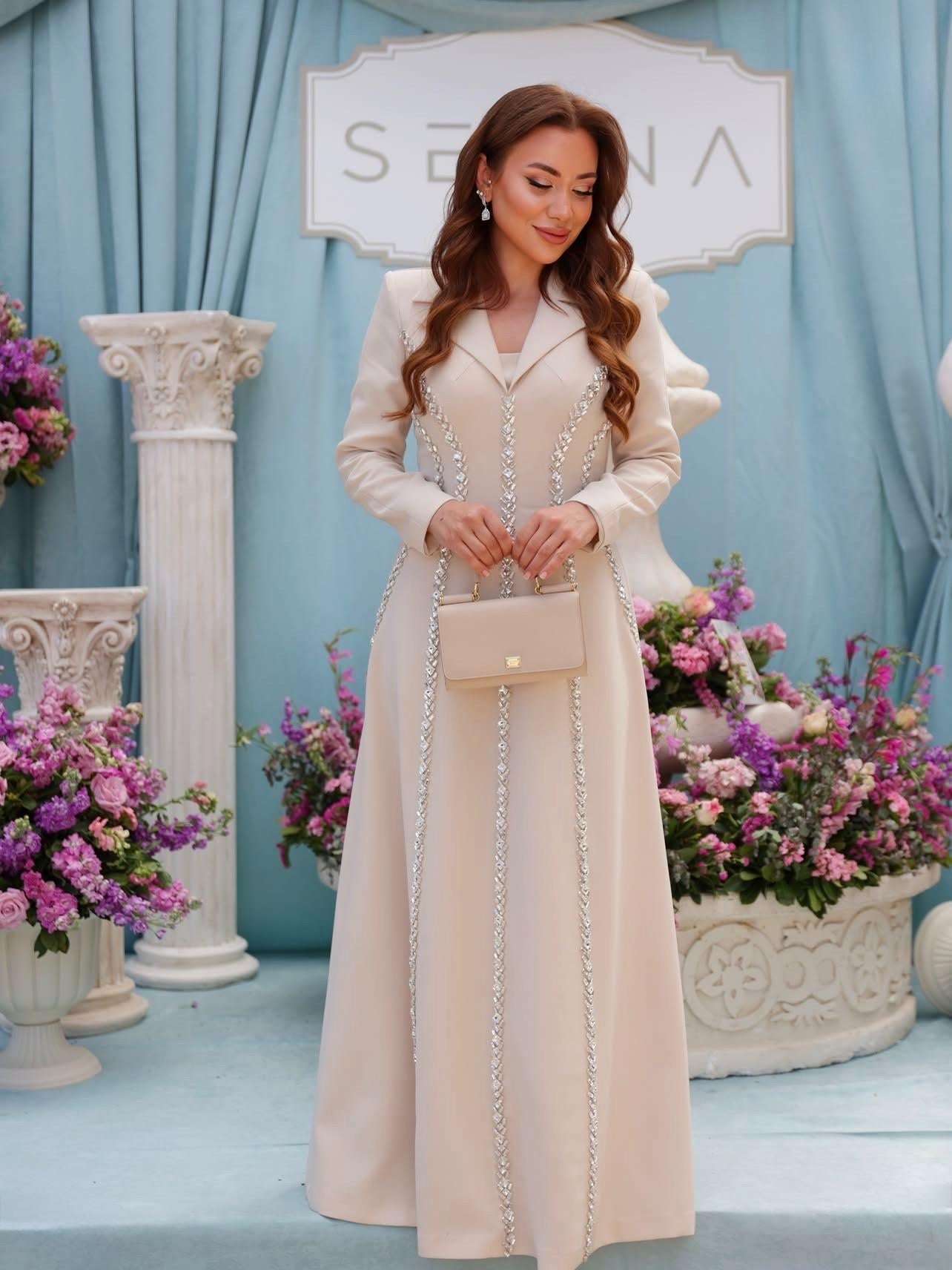30046 NOBLEA ELBISE Bej