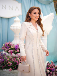 30046 NOBLEA ELBISE Bej
