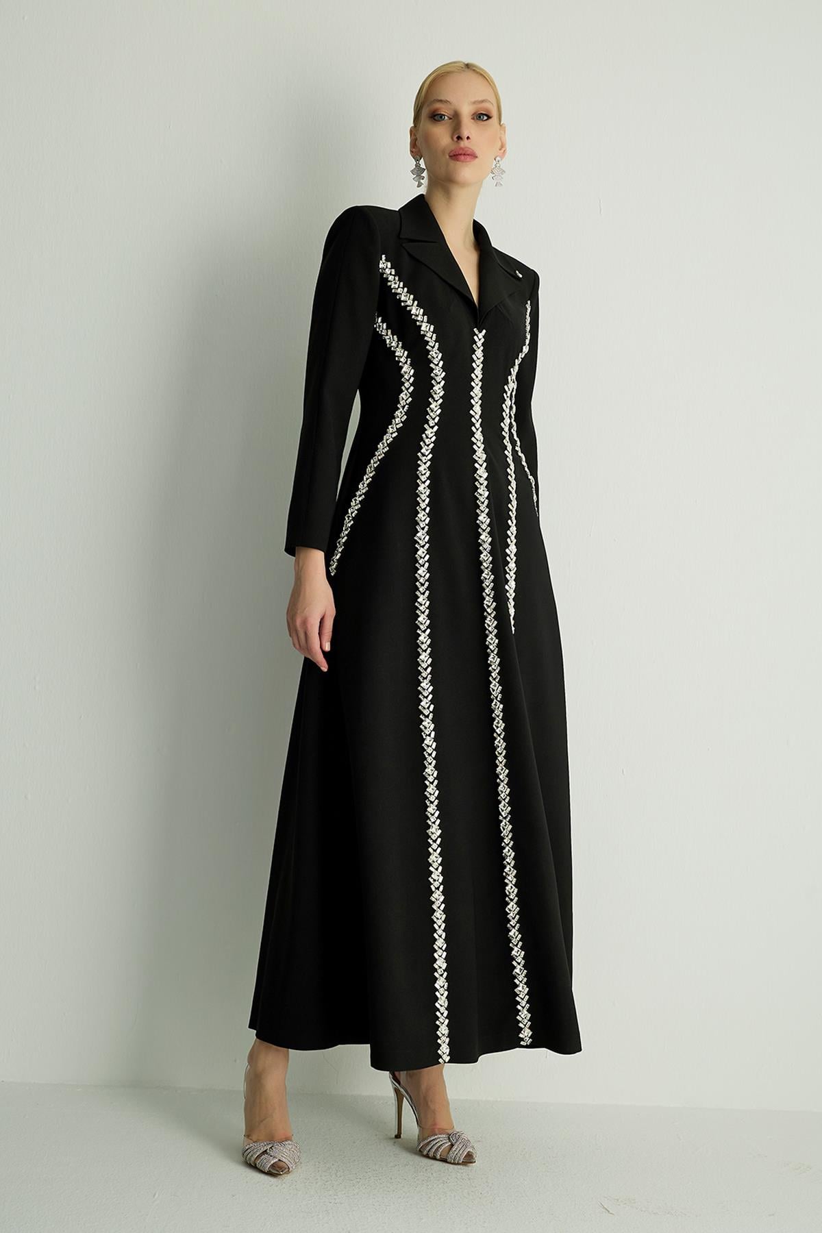 30046 NOBLEA ELBISE Siyah