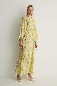 30048 MARTA ELBISE Pastel Yeşil