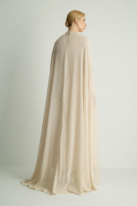 30049 PASTEL ELBISE Bej