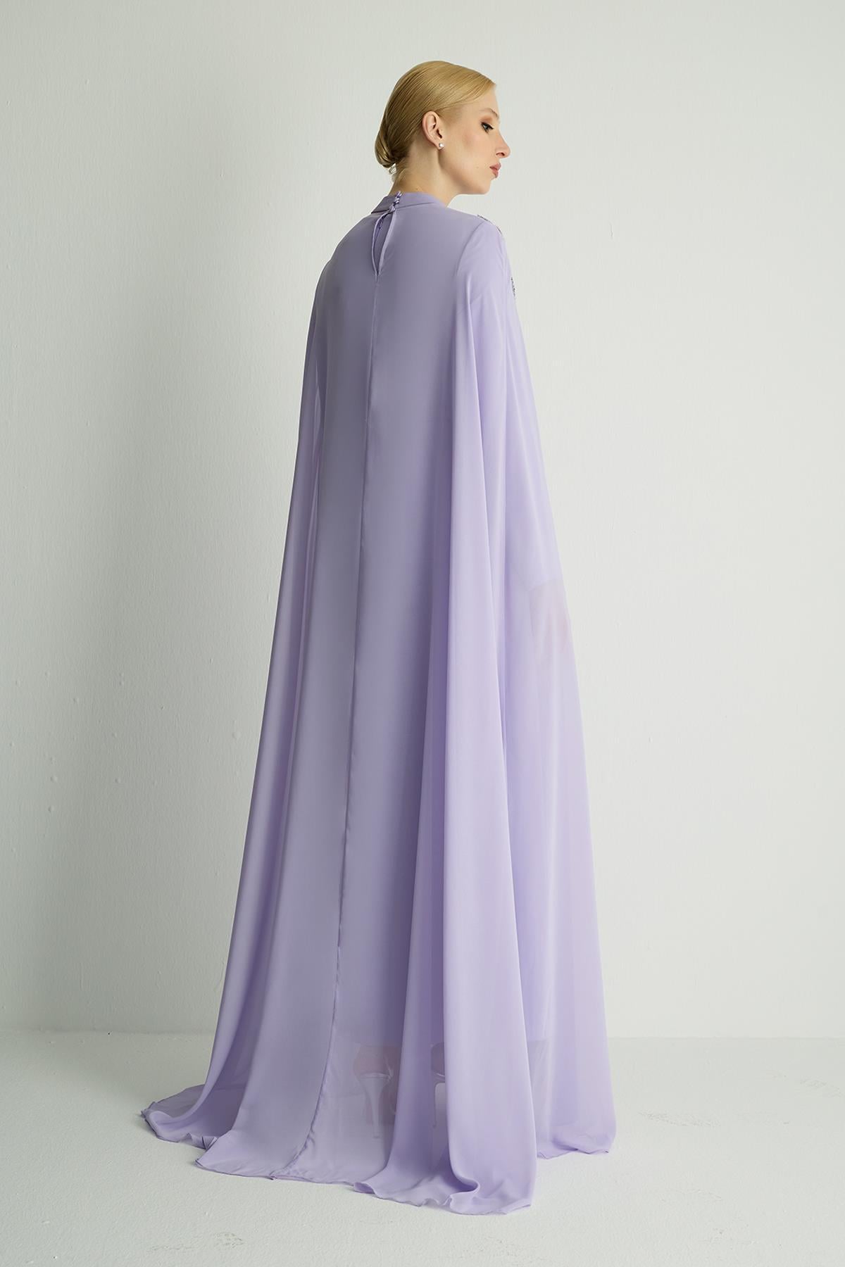30049 PASTEL ELBISE Lila
