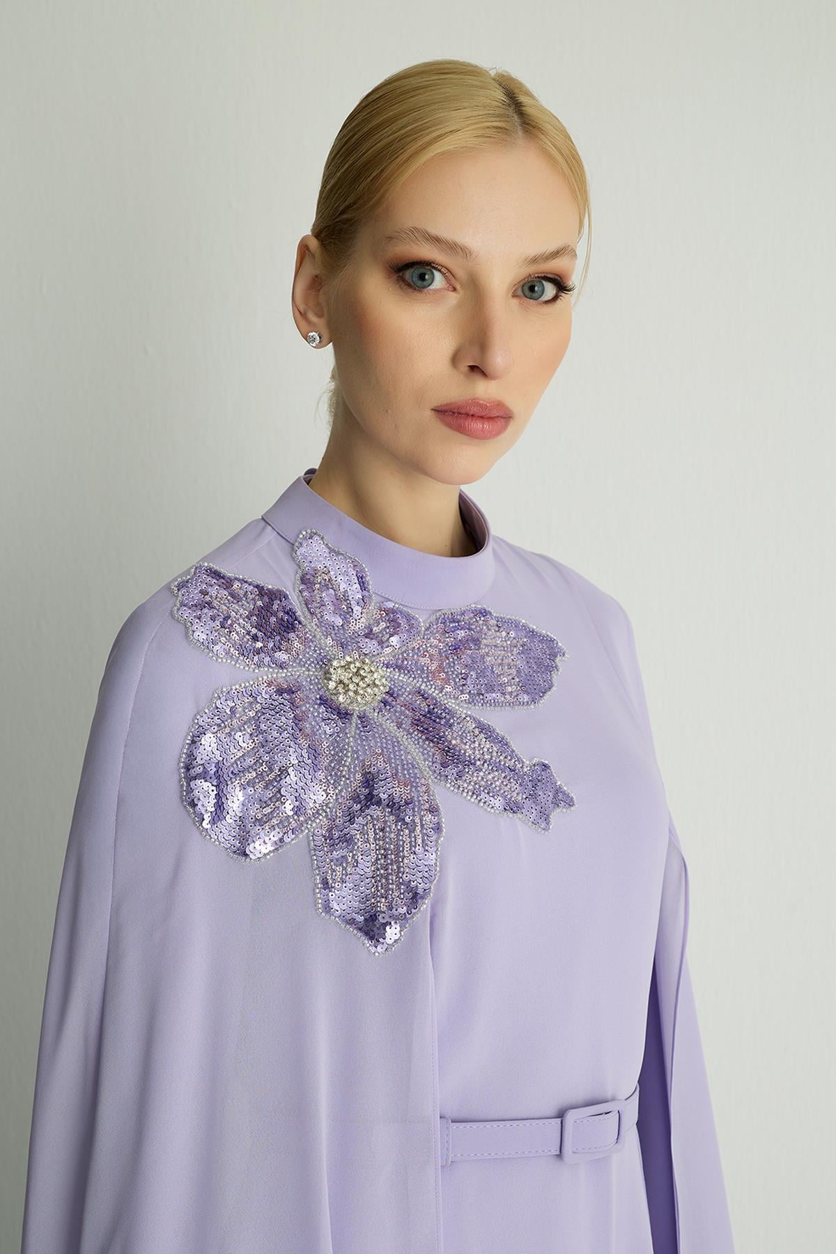 30049 PASTEL ELBISE Lila