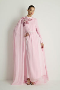 30049 PASTEL ELBISE Pembe