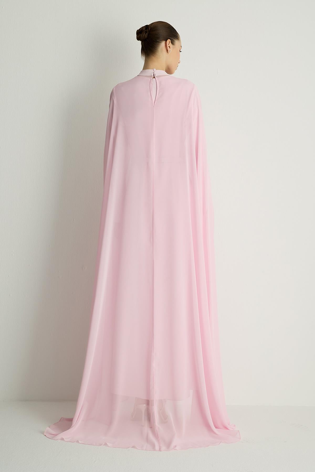 30049 PASTEL ELBISE Pembe