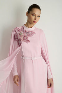 30049 PASTEL ELBISE Pembe