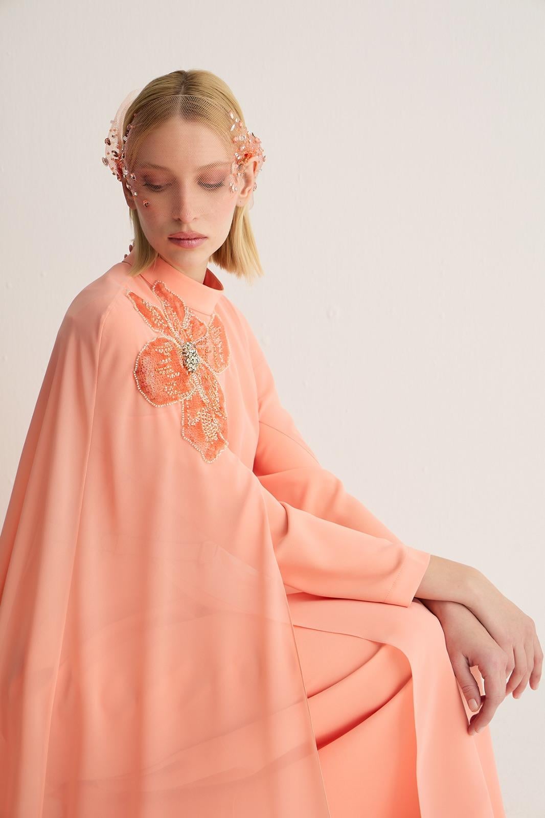 30049 PASTEL ELBISE Somon