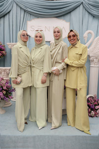 40002 NADIA CEKET Pastel Yeşil
