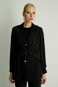 40002 NADIA CEKET Siyah