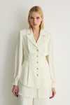 40003 FREJA JACKET Ecru