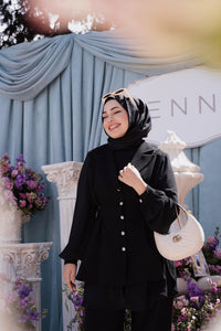 40003 FREJA CEKET Siyah