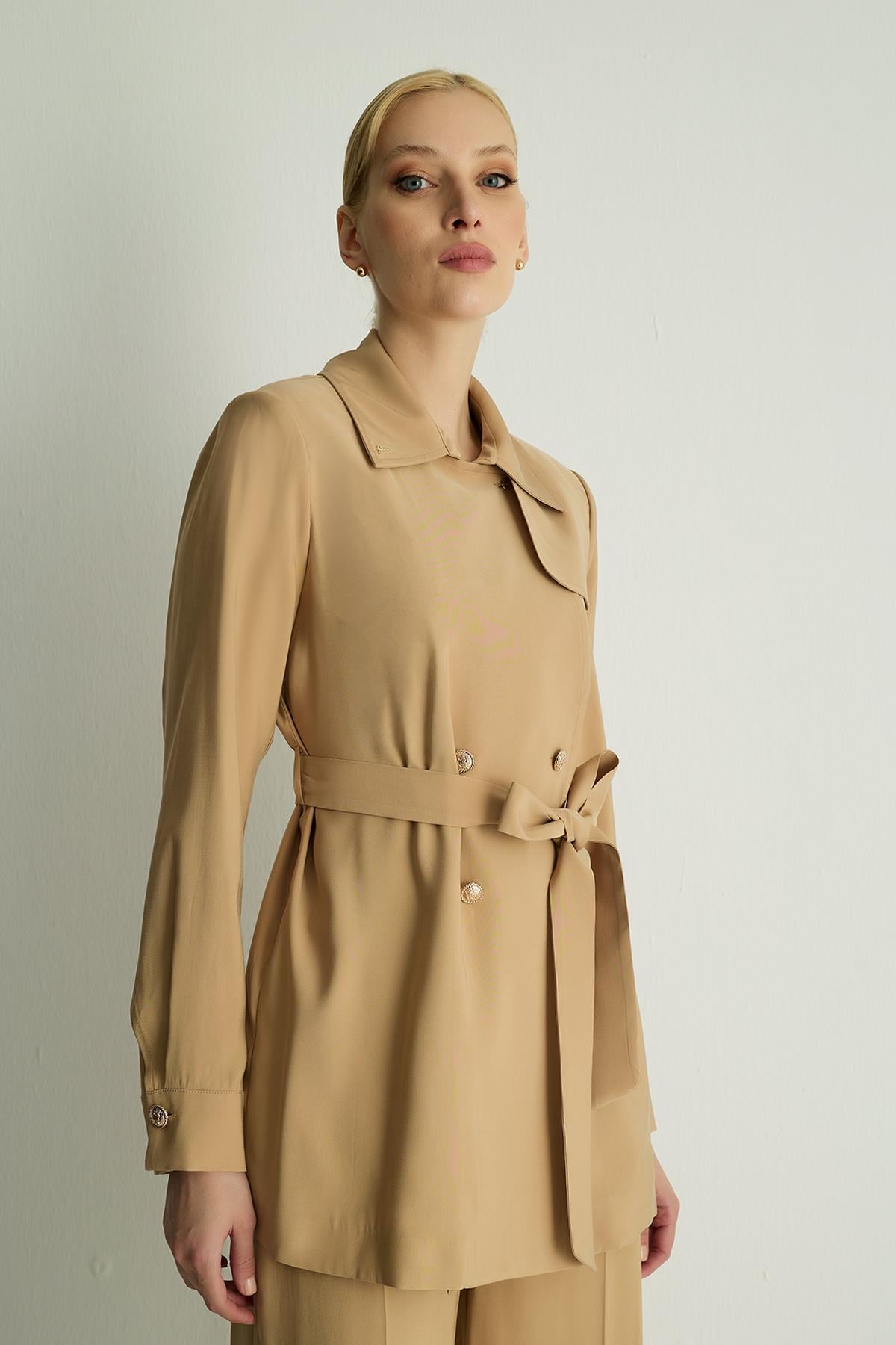 40004 ILKBAHAR CEKET Camel