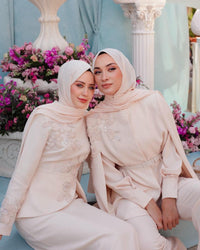 40006 PURE PELERIN CEKET Vanilya