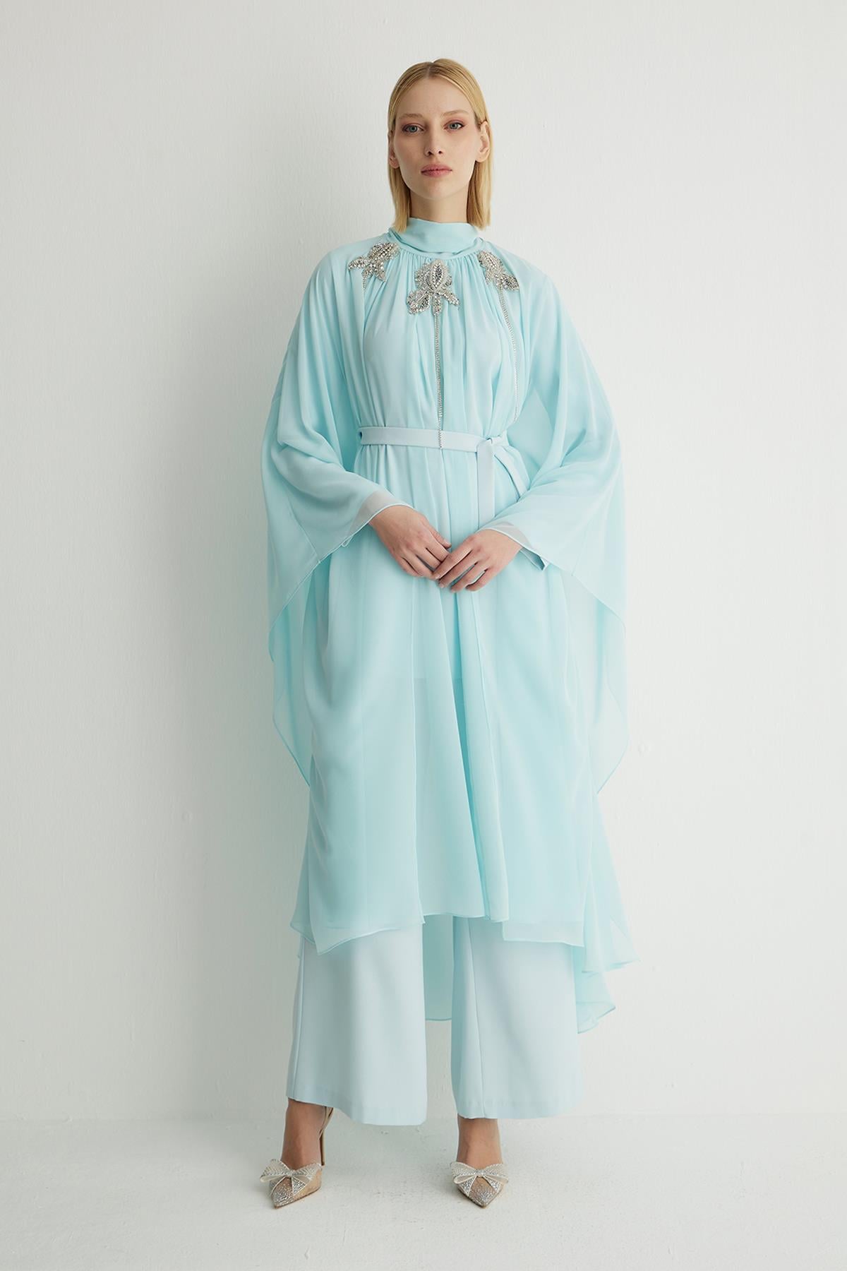 40011 SKY PELERIN Aqua