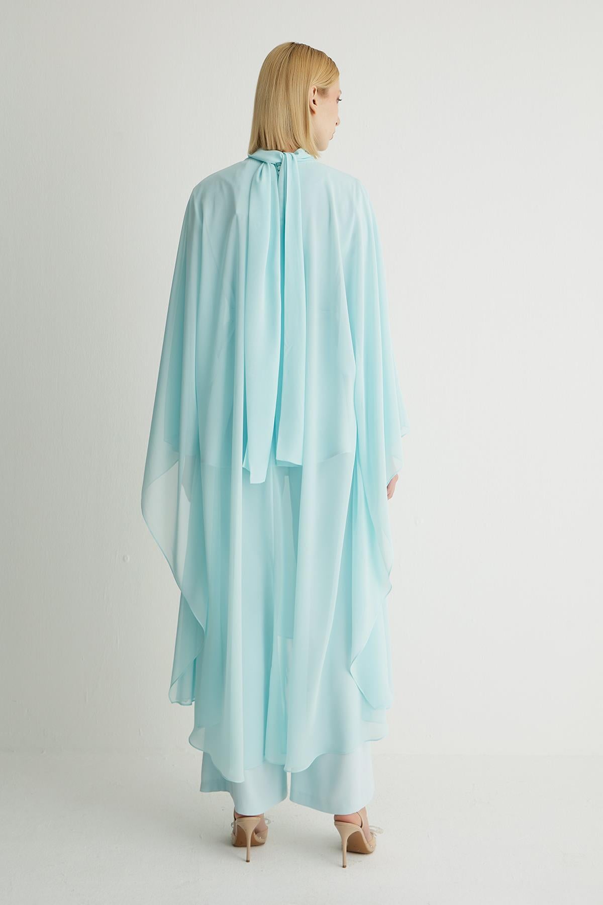 40011 SKY PELERIN Aqua