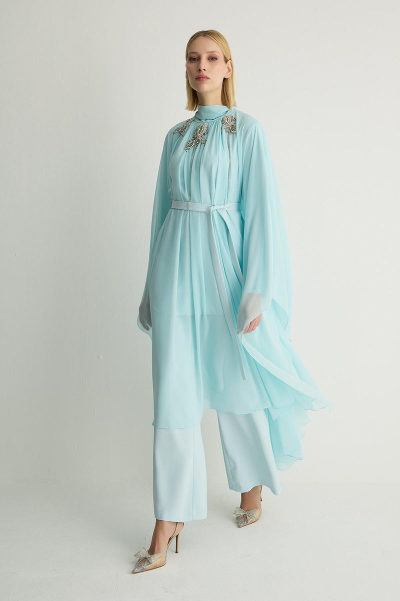 40011 SKY PELERIN Aqua