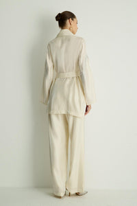 40021 SHINE KIMONO Ekru