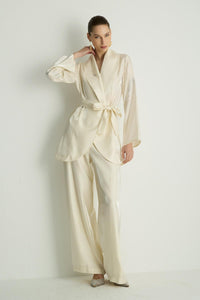 40021 SHINE KIMONO Ekru
