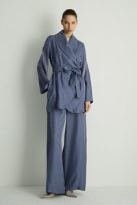 40021 SHINE KIMONO Mavi